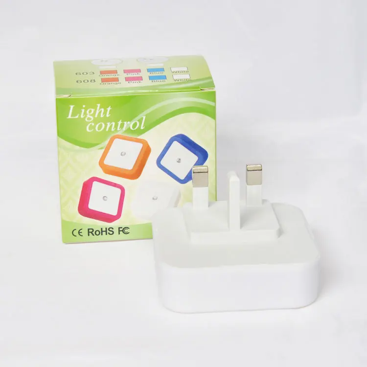 
Portable Mini 0.5W Smart sensor Dusk to Dawn DC direct charge Colorful Night light for emergency 