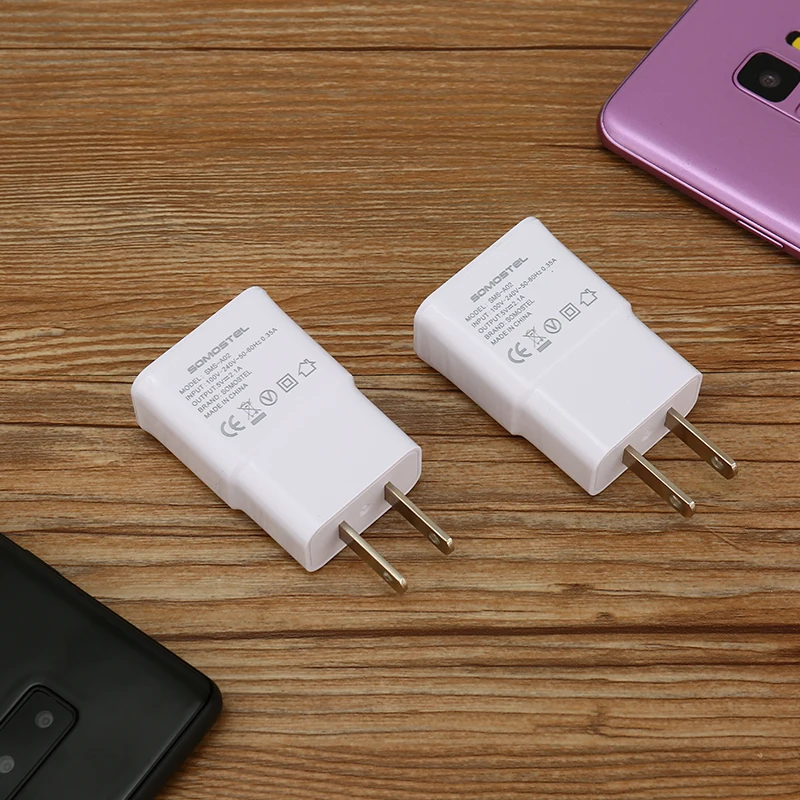 SOMOSTEL S6 S8 S10 S20 Quick Charge Fast Charger Travel Wall Usb Adapter 9v 5v/2a Cargador For Samsung V8