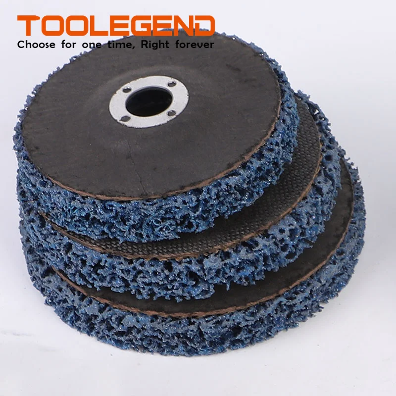 Clean strip disc for Rust Paint Removal Blue 2 inch 20mm Silicon Carbide Stripping Disc