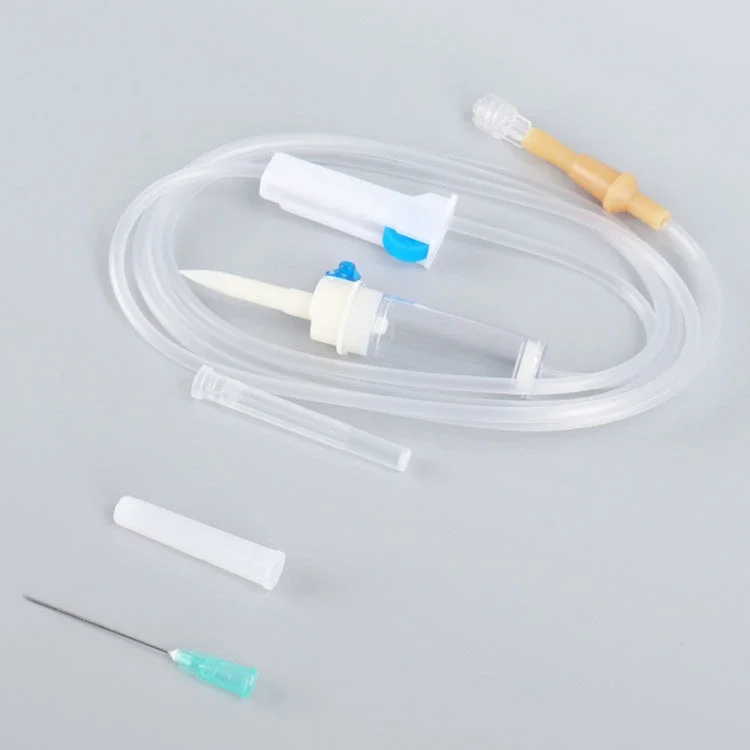 China Professional Customized Iv Infusion Set 60 Drops/1ml Infus Set Best Price With Chamber 150 With Needle