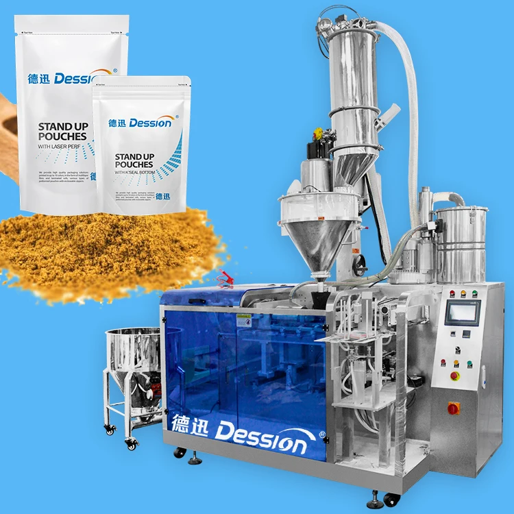 High Speed 100g 300g Spice Sachet Packing Machine Cinnamon Powder Bag Curry Powder Premade Bag Filling Packing Machine