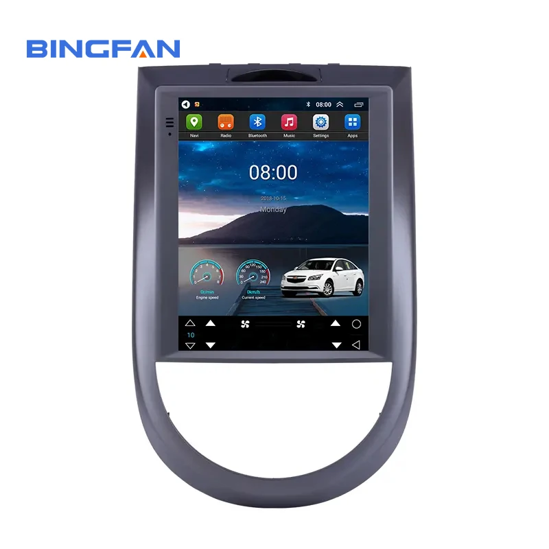 BF bt hd touchscreen navigation system 9.7 Inch radio gps for 2015 Kia Soul support carplay dab