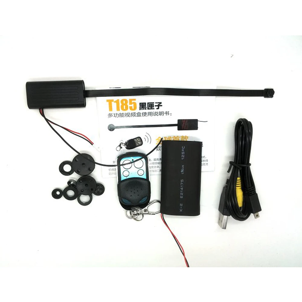  Миниатюрная Скрытая IP-камера QZT T186 Full HD 1080P cctv с модулем «сделай
