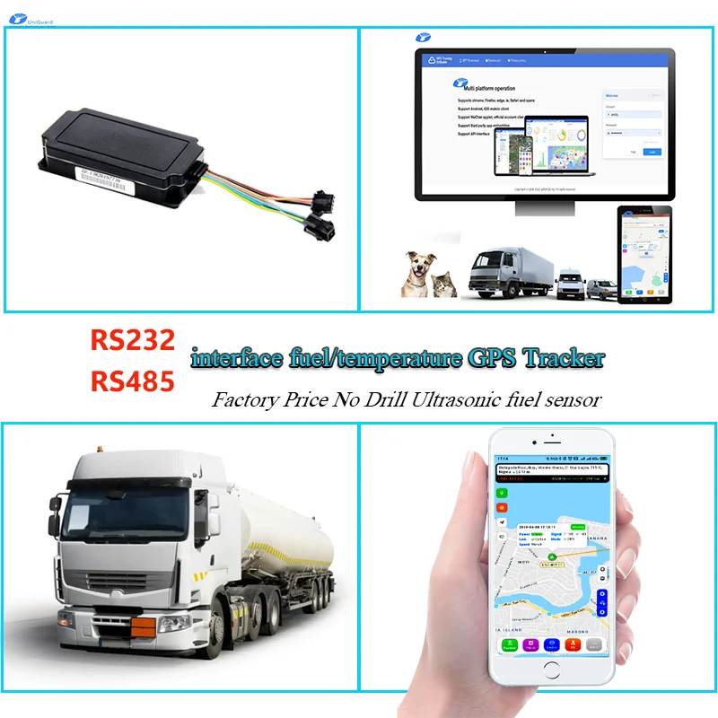 hot sell real time tracking fuel sensor gps tracking device UM777 gps survey equipment for vehicle fuel comsumption