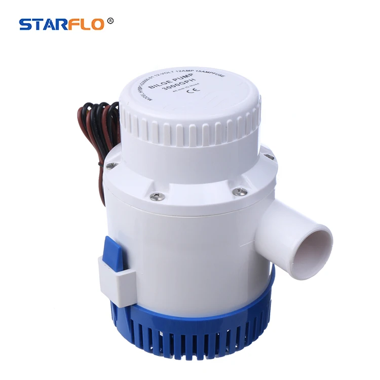 STARFLO 3000GPH 4000GPH 4700GPH Solar Electric Bilge High Flow Submersible Water Pump 12v