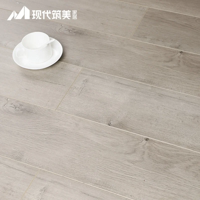 Ламинированный настил темно-серый Высококачественный водонепроницаемый ac4 ac5 класс 33 спроектированная деревянная плитка 12 мм ламинат hdf настил