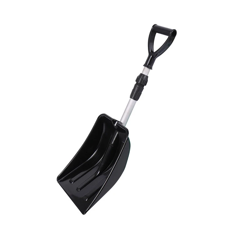 Extenclean Telescopic Plastic Material Snow Shovel Digging With Aluminum Handle Spade