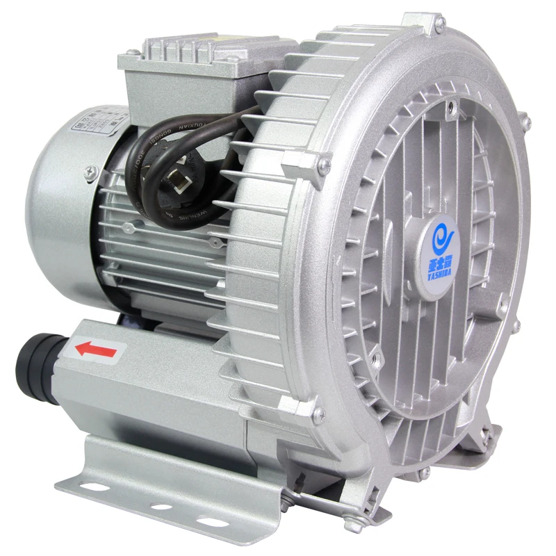 
YASHIBA blower for chemical 1/3HP 250W380V Small blower Centrifugal air pump 0.25KW exhaust fan 