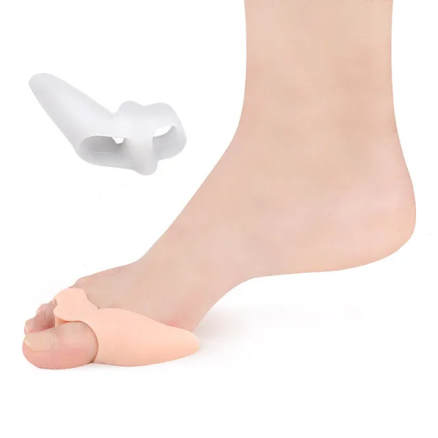 Gel Two Ring Toe Separator for Bunion Pain Relief and Thumb Hallux Valgus Orthopedic Bunion Corrector