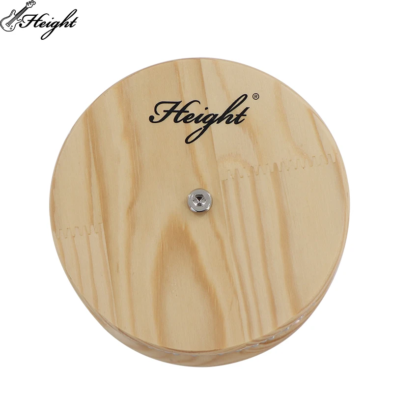 Cabasa Percussion Instruments Wood Musical Metal with Wooden Handle Small