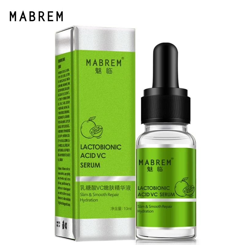 China Manufacturer Normal Skin Types Facial Serum Lactobionic Acid VC Face
