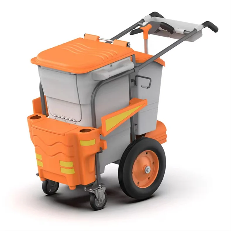 High-end Environmental Street Sanitation Vehicle Floor Cleaning Trolley Cleaning Carts
