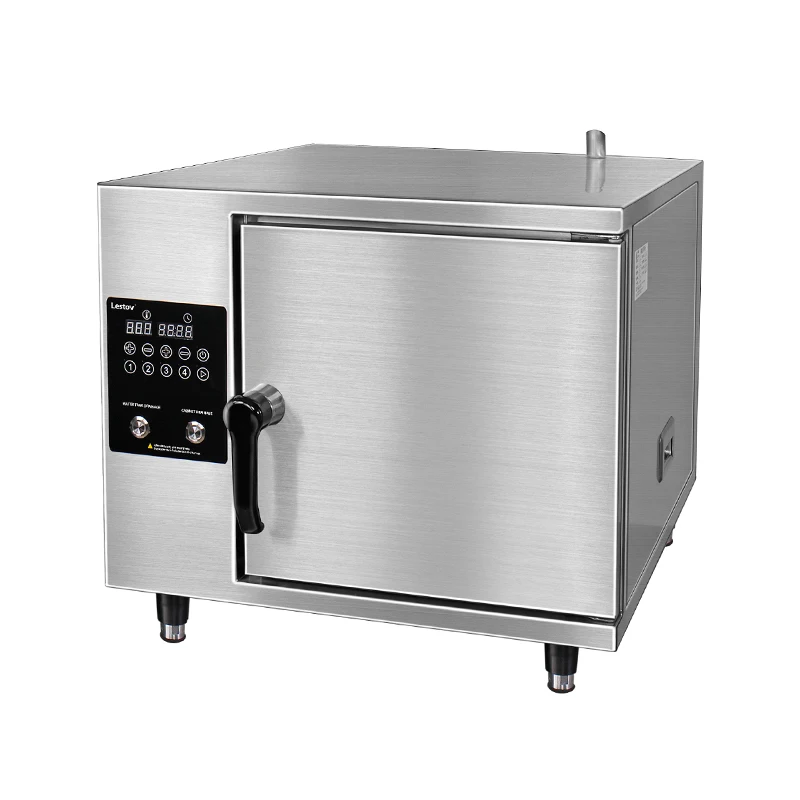 Electric Stainless Steel 4 Tier Steamer Bum Dim Sum Fish Rice Multi Function Induction Steamer