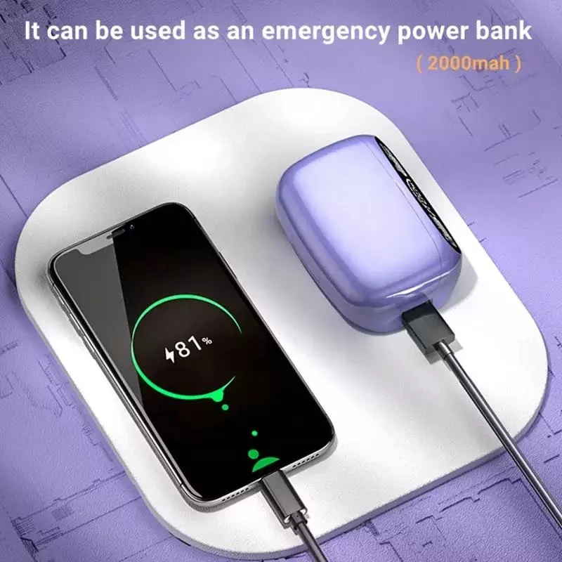 Hot Selling M32 TWS True wireless Earbuds LED Display headset wireless headphones waterproof Low Latency gaming earphone M32