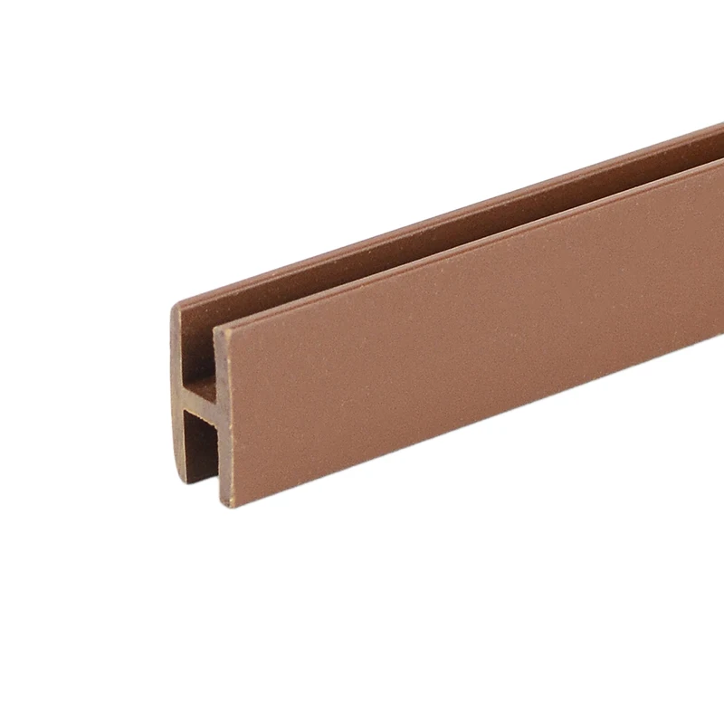 Manufacturer U-shaped anti-impact sealing strip glass iron board edge decoration PVC extrusion strip