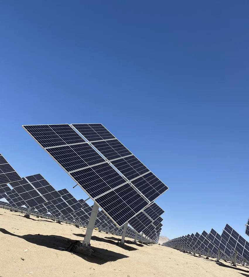 Semi-Auto Dual Axis Solar Tracking System with lowest cost