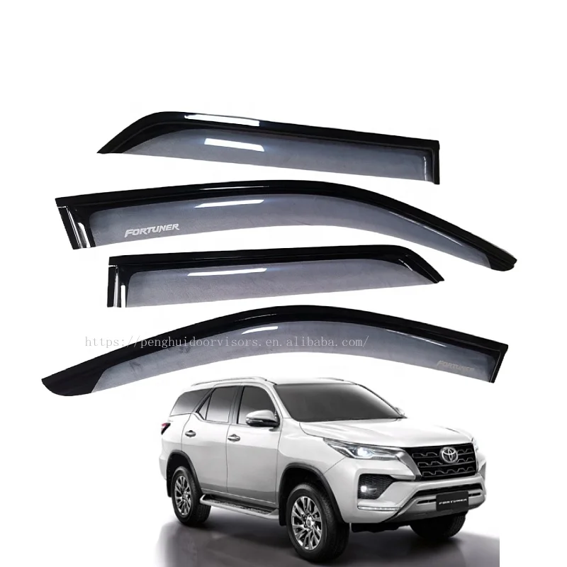 Заводская цена автомобильный ветрозащитный козырек для Toyota Fortuner 2016-2021 солнцезащитные козырьки окон