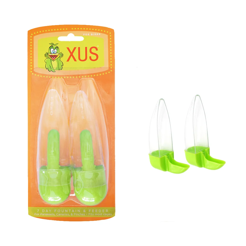 Automatic Bird Water Feeder Food Feeder for Cage Pet Parrot Budgie Lovebirds Cockatiel Bird Water Dispenser for Cage