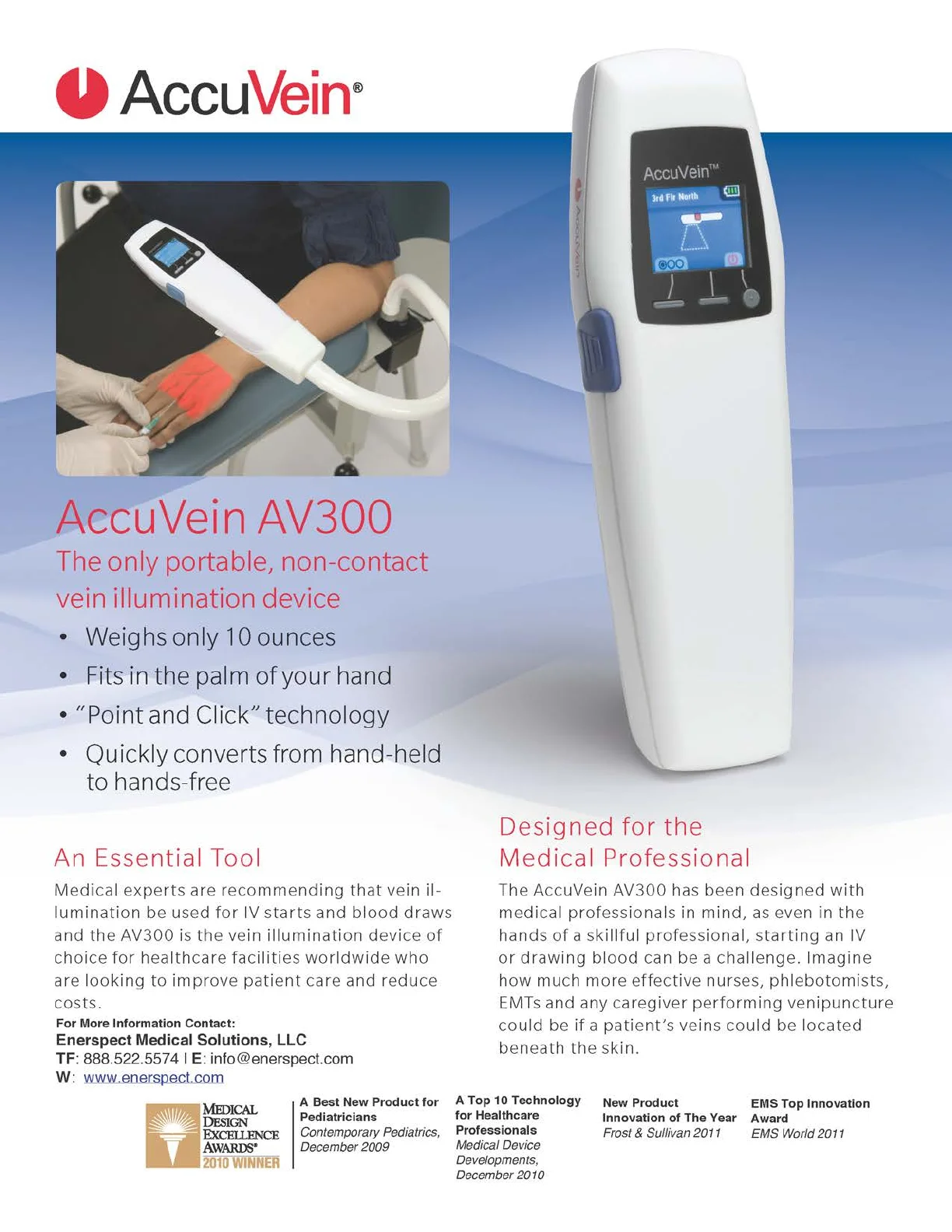 
Clinic Beauty Salon Face Proven Accu AV300 Vein Finder 