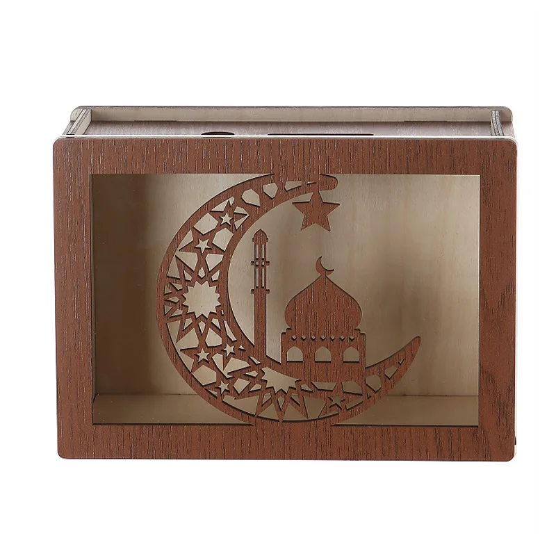 Wholesale Custom Wooden Piggy Bank Cash Saving Bank Coin Saving Storage Box for kids