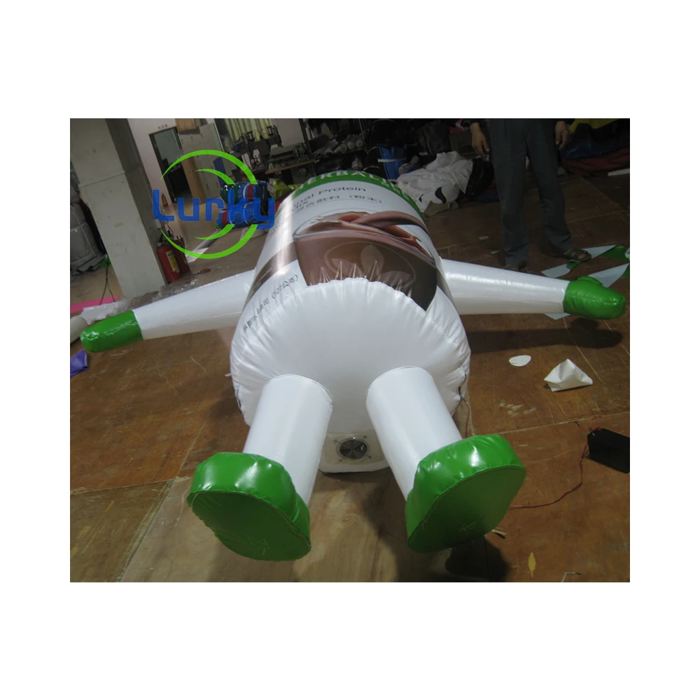 For Event Customized Inflatable Cost Restaurant Air Dancer Dummy Arch Cartoon Model Advertising Inflatables