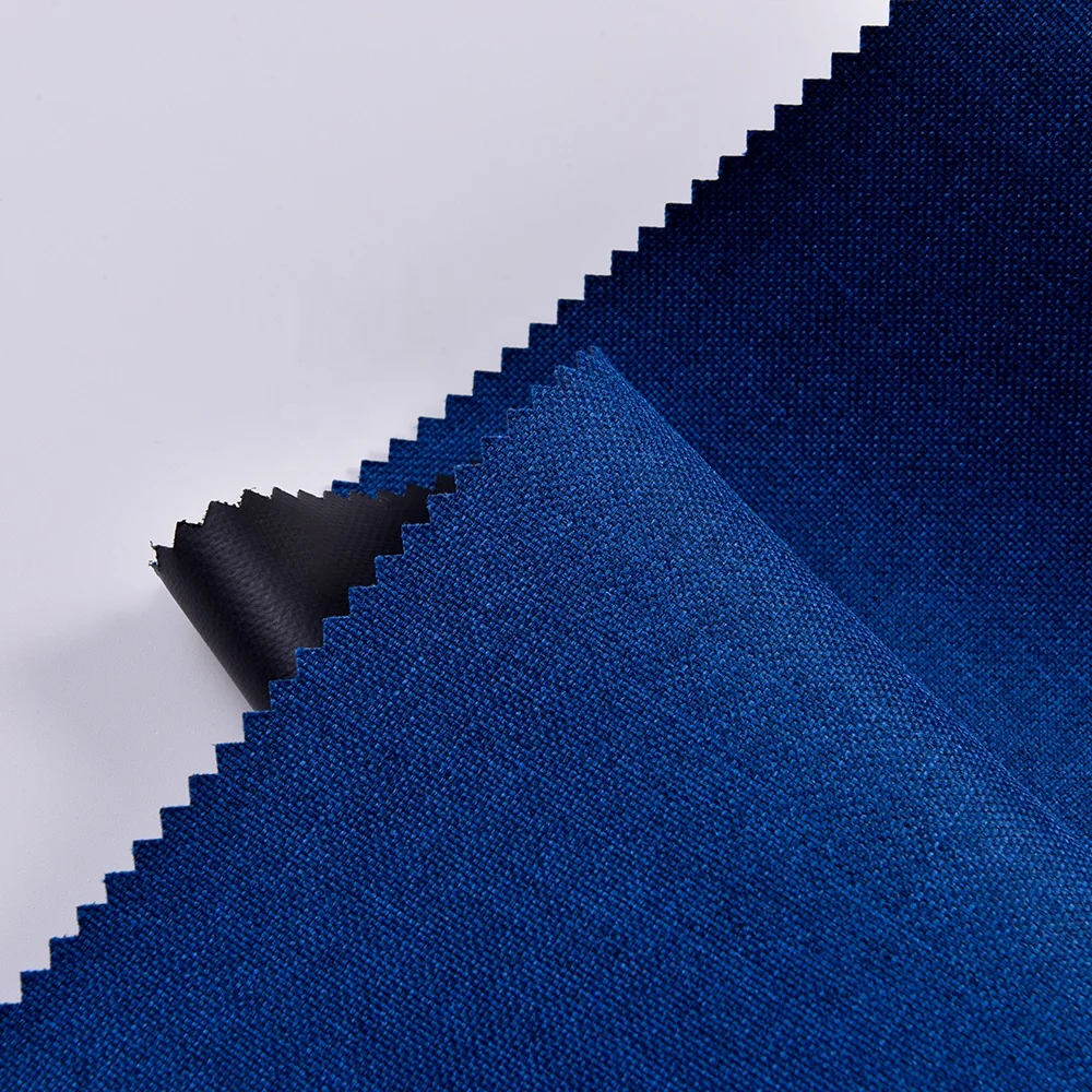 Factory Custom Color PVC Coated 100 Polyester Material Oxford Cloth 600D Cation two tone Fabric for storage  box bags