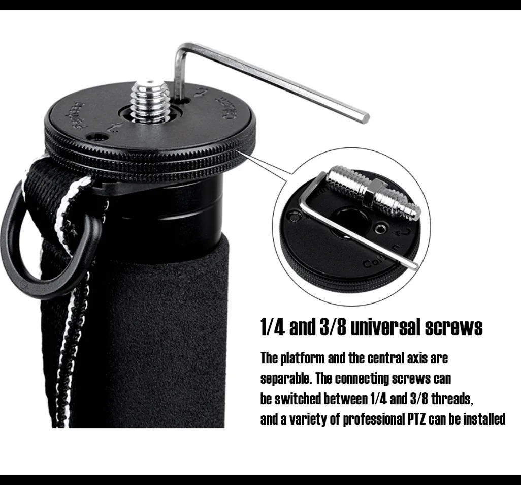 Photography Handheld Lightweight Portable Camera Phone Support Stand Flexible Monopod For Dslr Camera Mobile Phone