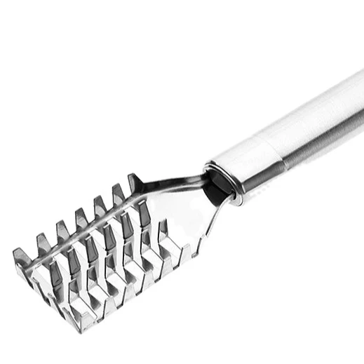 Hot Sale Stainless Steel Household Fish Scales Scraping Knife Fish Cleaning Peeler Scraper Kill Fish Tools Kitchen Gadgets