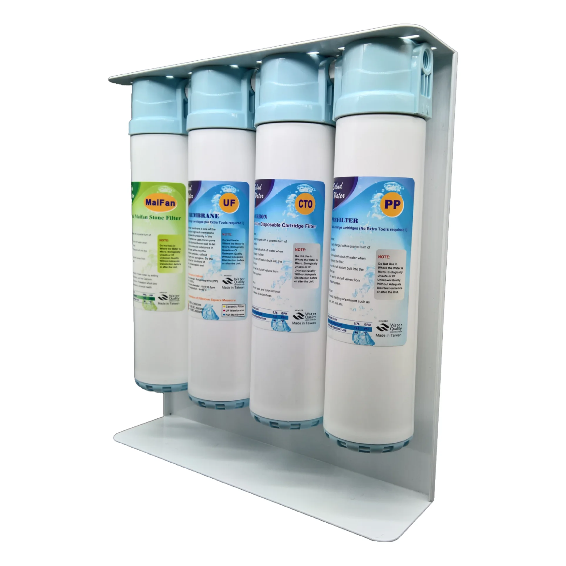 4 Stage Easy Change Under Sink Mineral Ultrafiltration Water Purifier