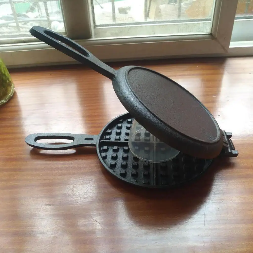 Cast Iron Waffle Iron Cast Iron Waffle Pan