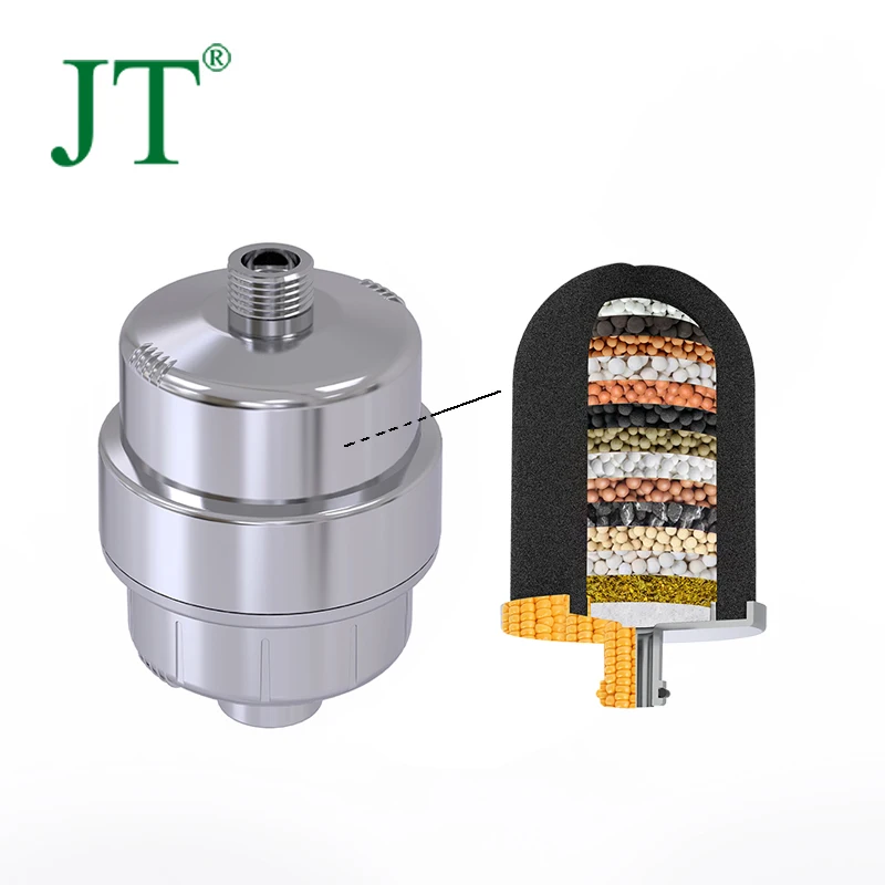 Universal fit high quality 15-Stage Vitamin C Shower Filter for better skin and hair