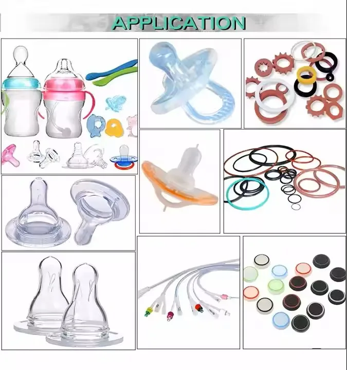 Platinum Silicone Rubber Liquid Silicone Rubber LSR for Making Food Mold Babay Care Nipple Teat and toys