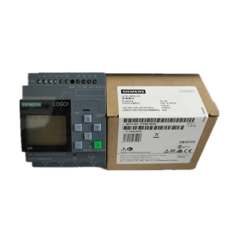 100% Brand original 6ED1052-1MD08-0BA0  LOGO! 12/24RCE for  siemens relay