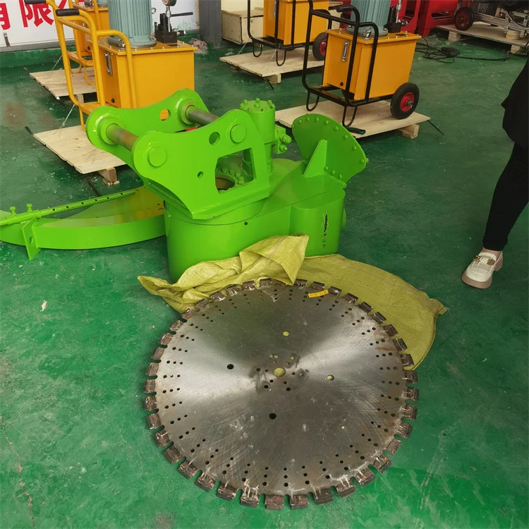 Factory Direct Saleexcavator rock saws for cutting concrete and stone