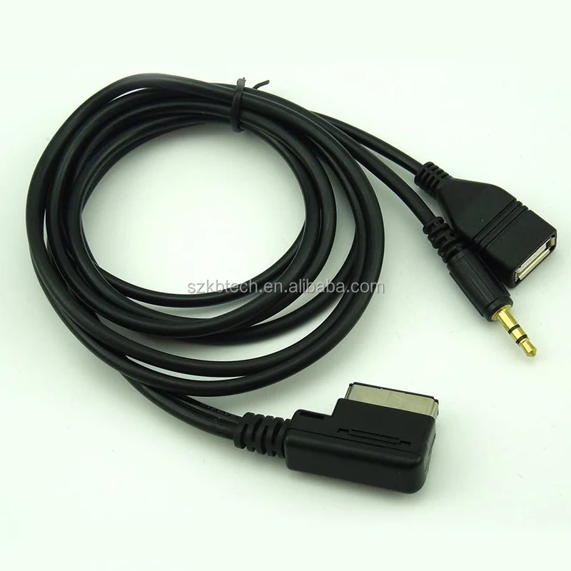 AMI MDI музыкальный интерфейс USB Aux аудио кабель для Mercedes Benz C63 E200L GLK GL C SL Class