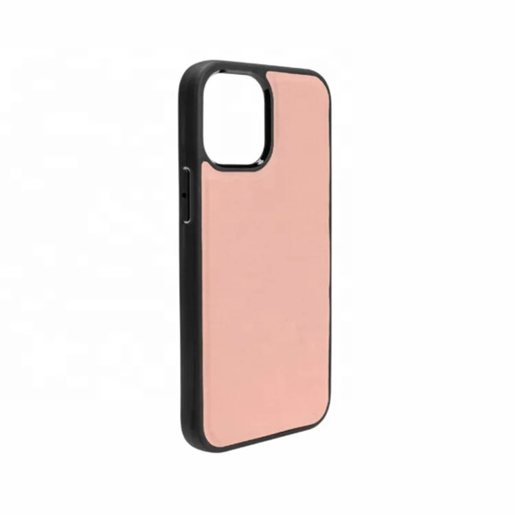 For iphone 14 pro max case, Custom Logo 3D Faux Leather Smooth Mobile Cover Shockproof PU Phone Case for iPhone 13 Pro/