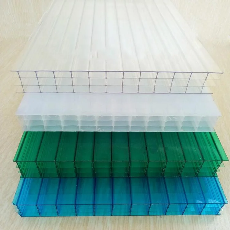 Поликарбонатный матовый кристаллический поликарбонатный лист с двумя стенками полый