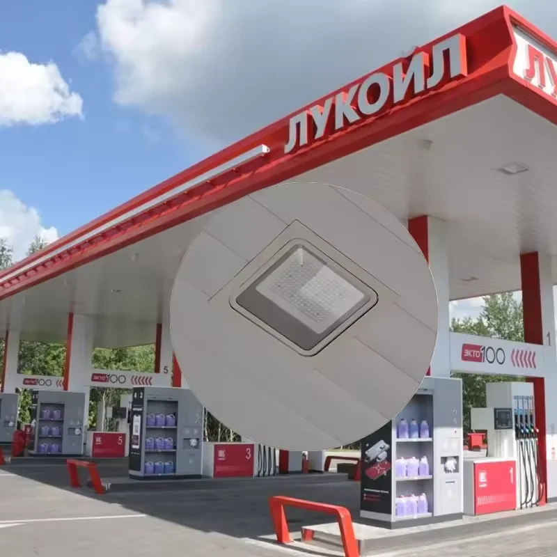 75w 100w 150w 200w 5years led price petrol for sale gas station gasoline lamp lighting led canopy light