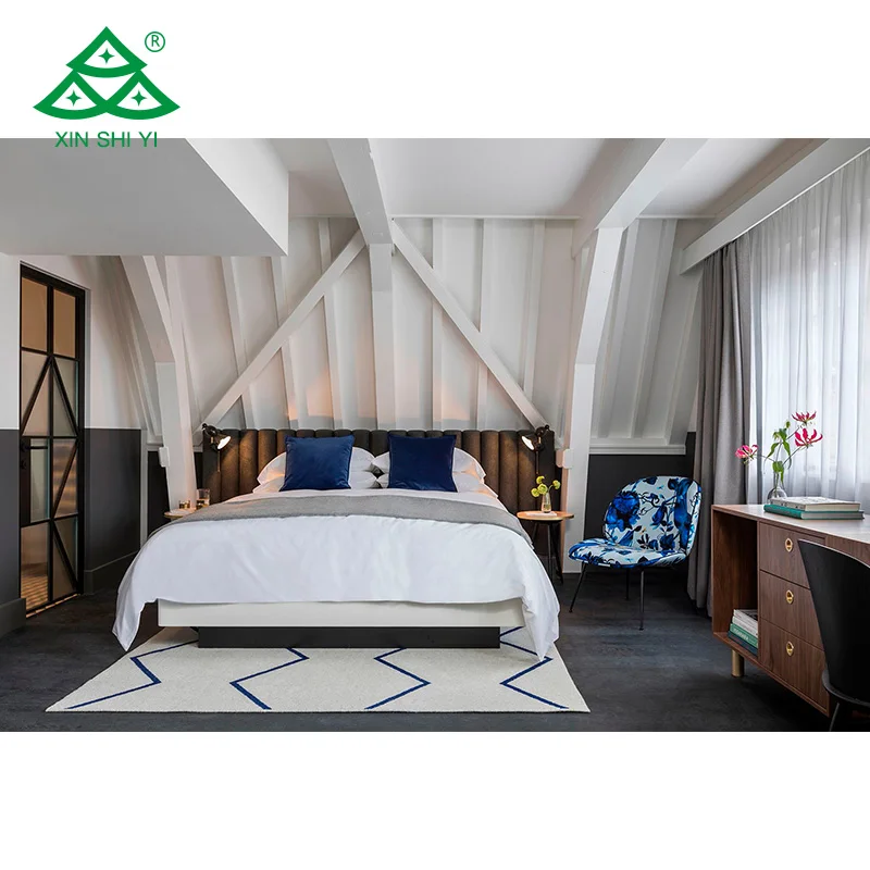 Hyatt Regency Hospitality Suite Room King Size Double Bed Sets Wholesale Price Modern Hotel Bedroom Furniture