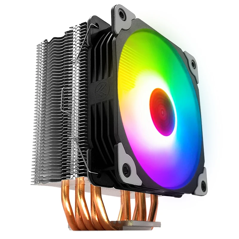 Кулер для процессора Coolmoon Frost X5 RGB с автоматическим изменением