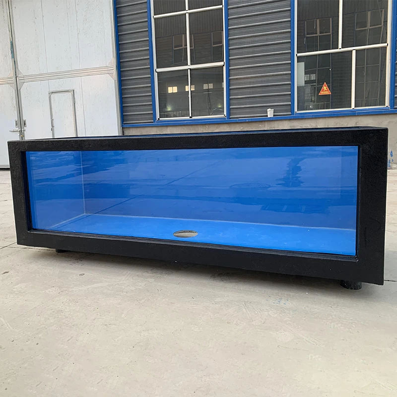 custom size surface fish tank biofloc fish tank aquaculture fiber glass tanks for fish farming