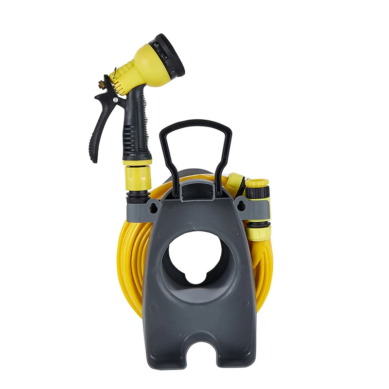 New Hot Items Multipurpose Water Wall Mounted Garden Hose Set With Water Gun Set