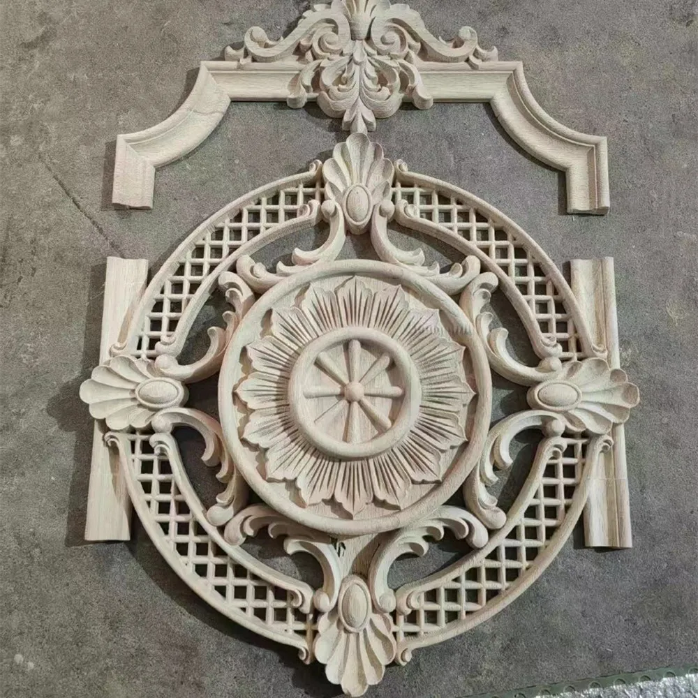 Декоративные резная деревянная рама декоративные настенные деревянные формовка накладки и аппликации