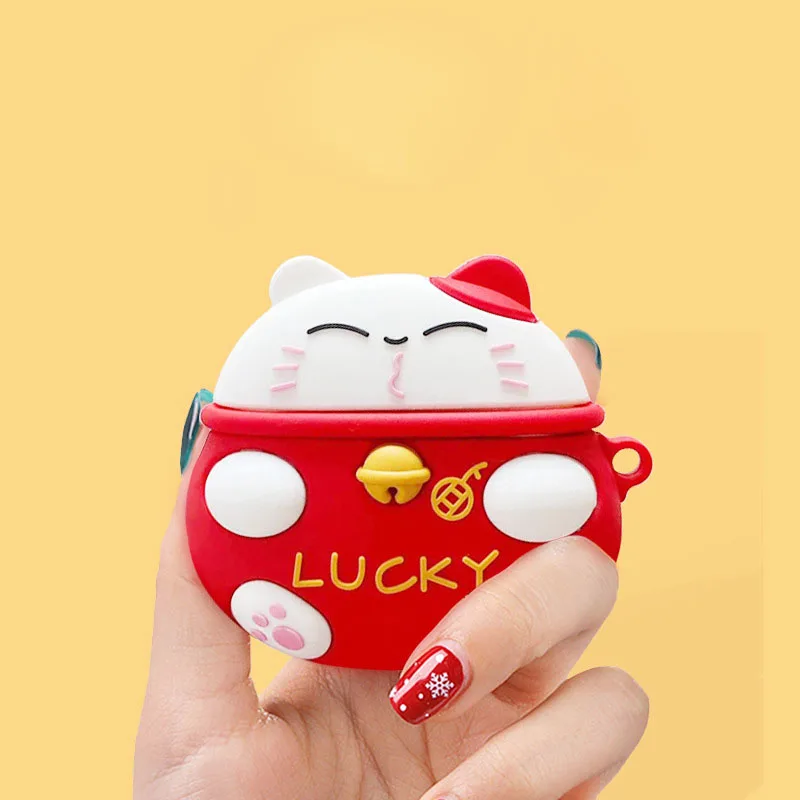 Make Your Own Designs Logo 3D Cartoon Toys Headphones Case For Airpods Pro OEM 3D Soft Silicone Earphone Cover For Airpods case