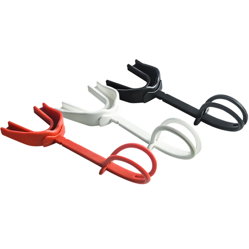 Wholesale high quality dental teeth protector silicone rubber american football rugby mouth guard with strap