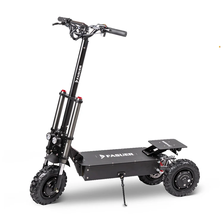 Складной трехколесный электрический скутер для взрослых, 1200 Вт, 11 дюймов