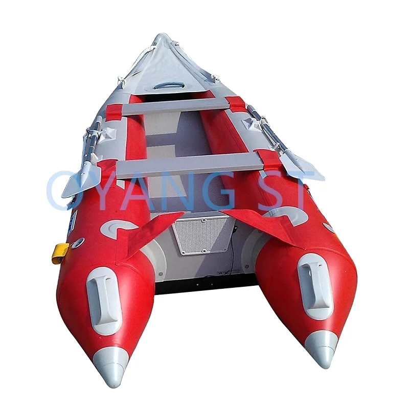 Chinese high quality 2 persons portable Inflatable PVC Kayak Fishing kayak water sport equipment