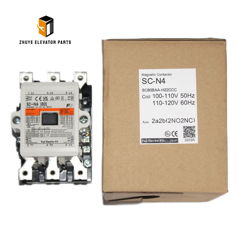 Fuji elevator spare parts elevator contactor AC110 SC-N2 SC-N4