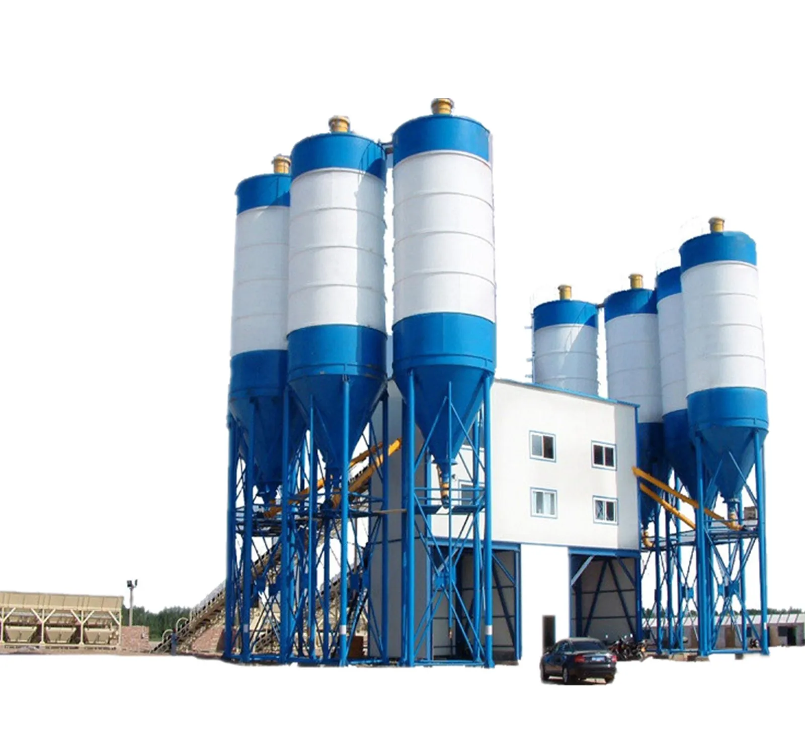 China Manufacturer High Quality Low Price Stationary Concrete Batching Plant