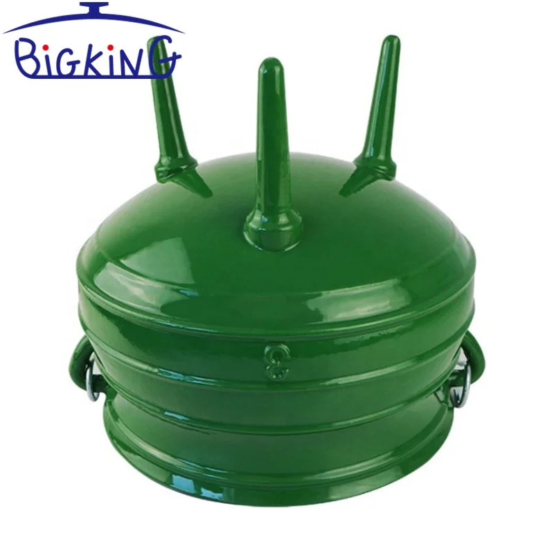 Cast iron enamel potjie pot